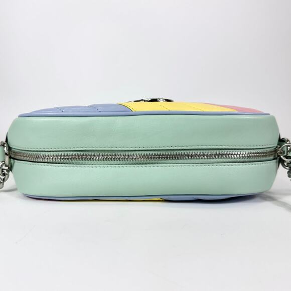 Gucci GG Marmont Matelasse Rainbow Crossbody Bag - Picture 8 of 12